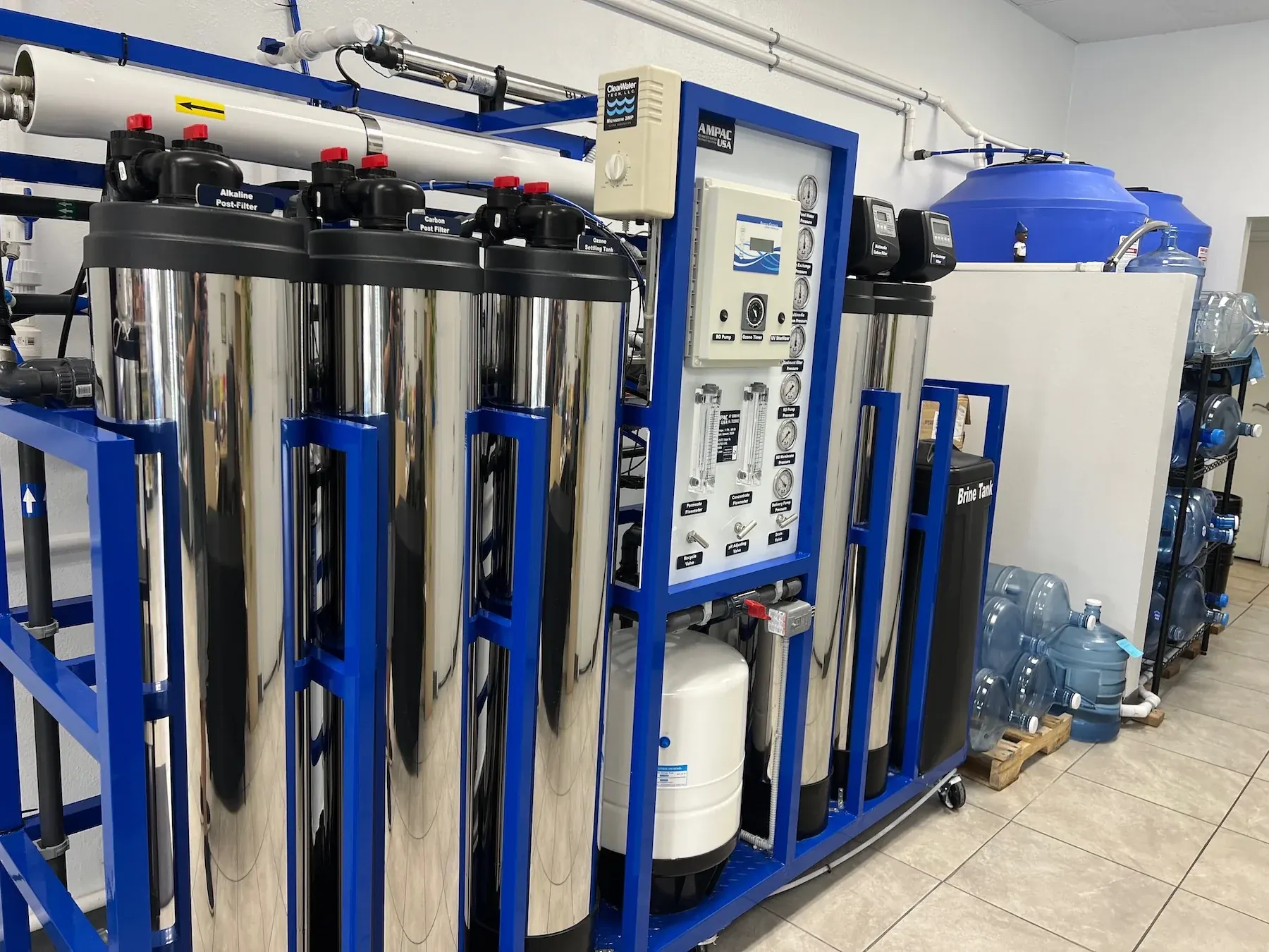 Crystal Alkaline Water 9-stage reverse osmosis filtration system — Rancho Cucamonga